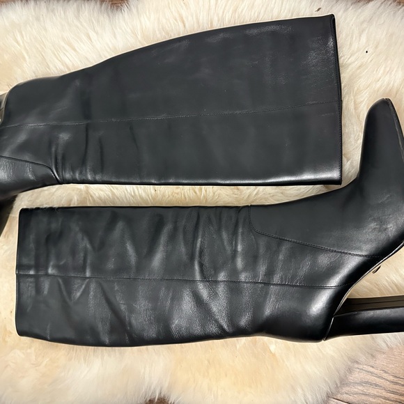 Diane Von Furstenberg Leather Boots EUC - Picture 4 of 9